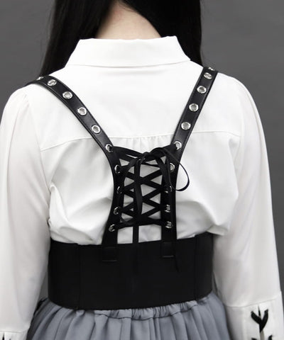 Lace-Up Harness Belt