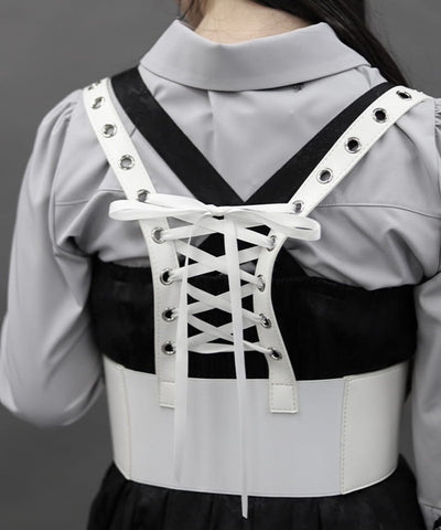 Lace-Up Harness Belt