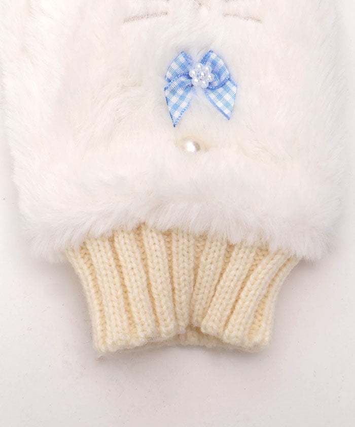 Fluffy Fur Cat Mittens