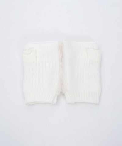 Assorted Ribbon Fur Gloves