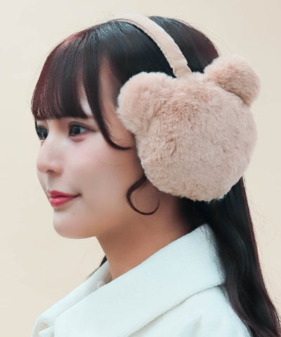 Bear Silhouette Earmuffs