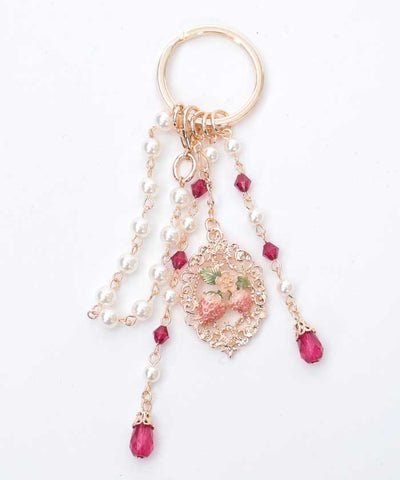 Strawberry Motif Bag Charm