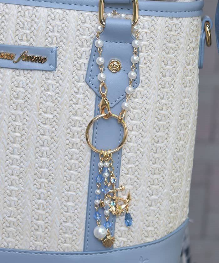 Seabed Motif Bag Charm