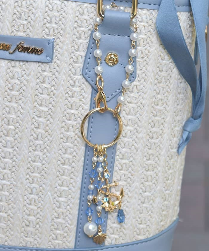 Seabed Motif Bag Charm