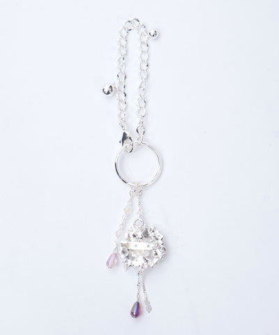 Hydrangea Brooch Bag Charm