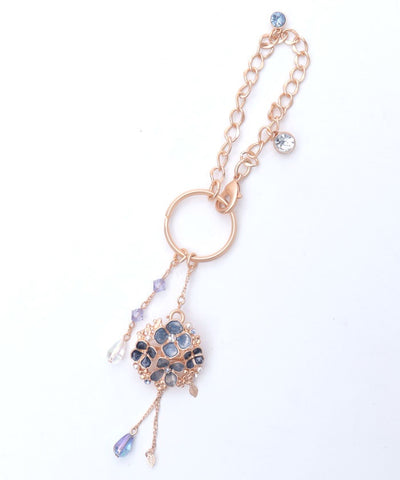 Hydrangea Brooch Bag Charm