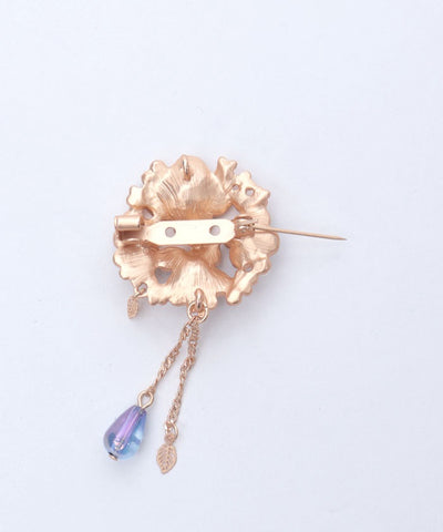 Hydrangea Brooch Bag Charm