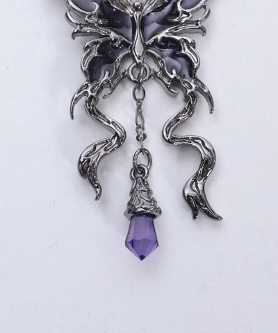 Nightmare Ribbon Pierce Earrings