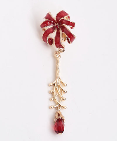 Higanbana Motif Earrings