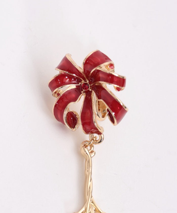 Higanbana Motif Earrings