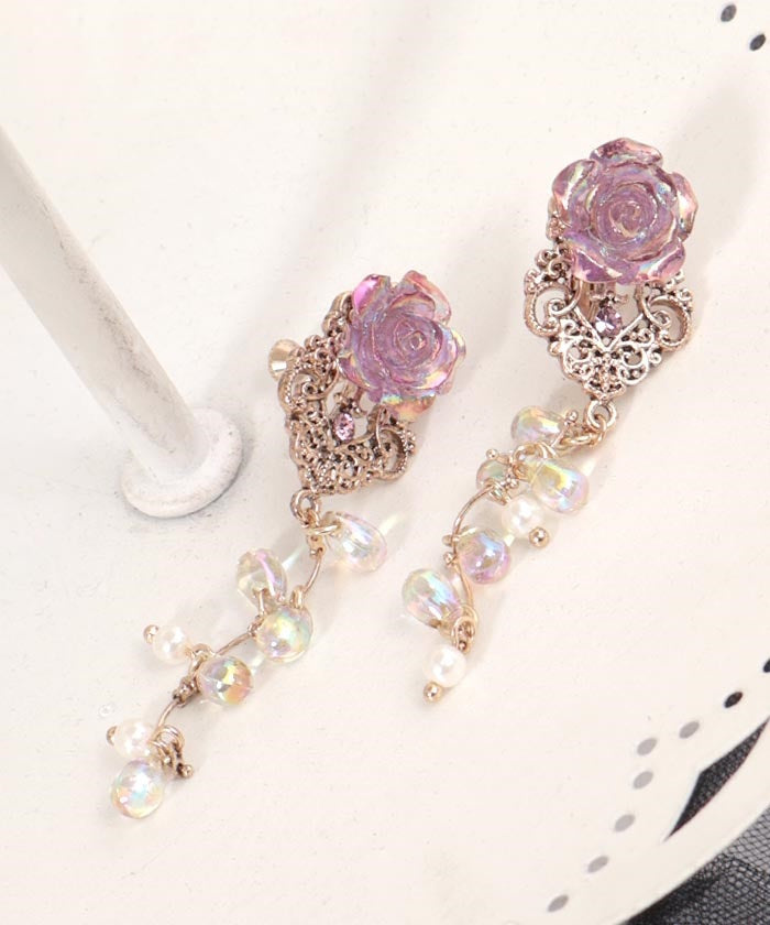 Aurora Rose Earrings