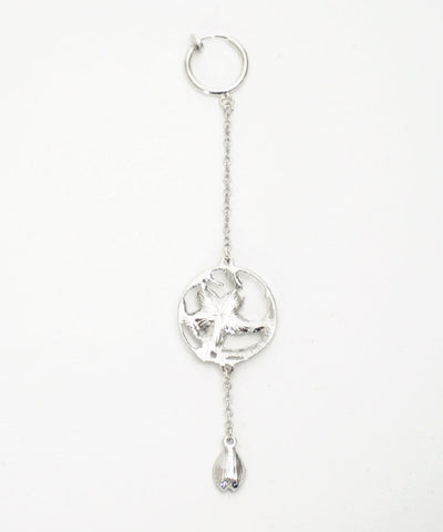 Four Seasons & Family Crest Earrings - Sakura