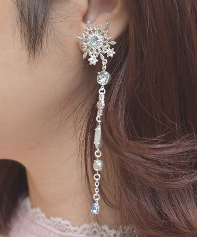 Snow Crystal Earrings