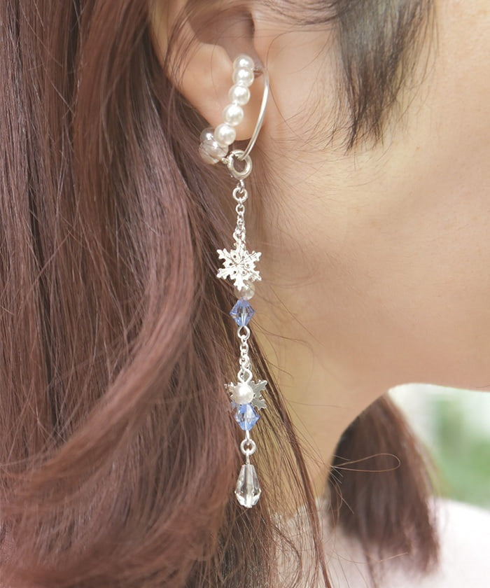 Snow Crystal Earrings