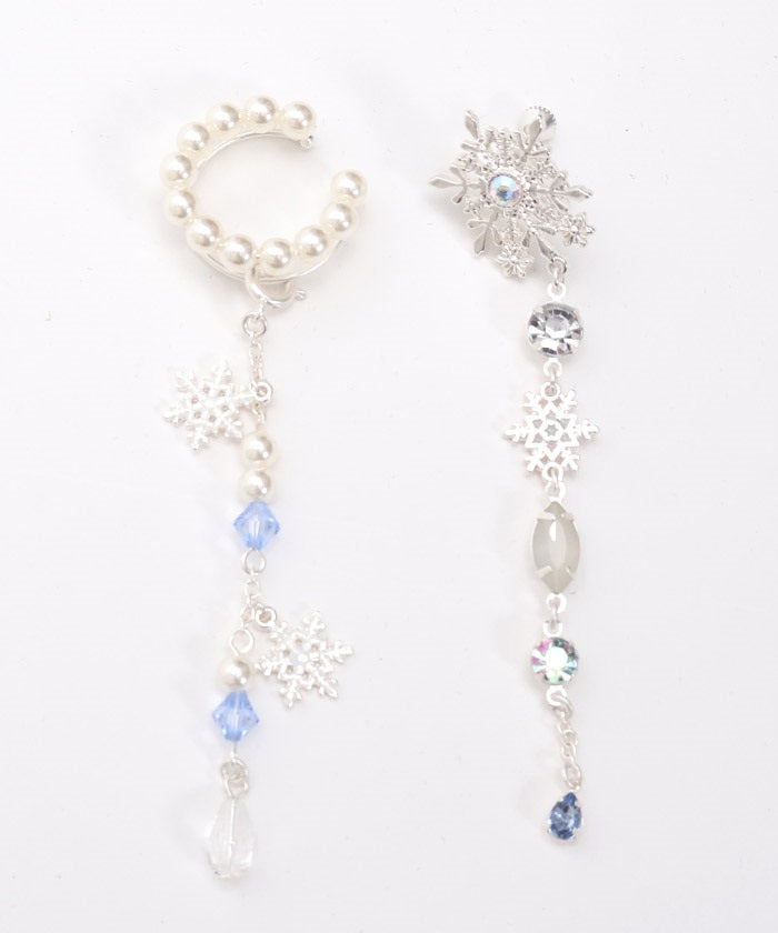 Snow Crystal Earrings