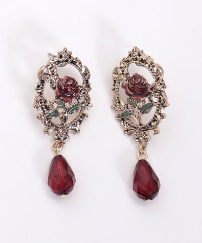 Lady Rose Clip-on & Pierce Earrings