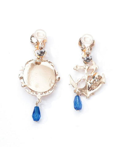 Seabed Compass Earrings