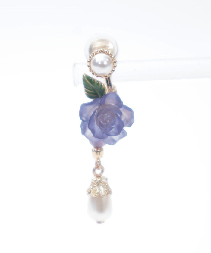 Grace Rose Pearl Earrings