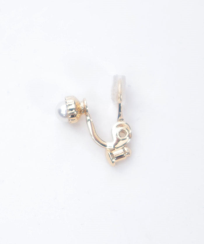 Grace Rose Pearl Earrings