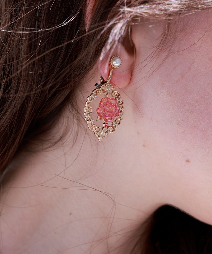 Aurora Rose Earrings