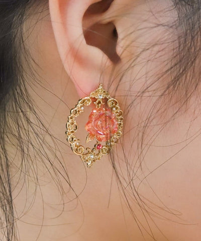 Aurora Rose Earrings