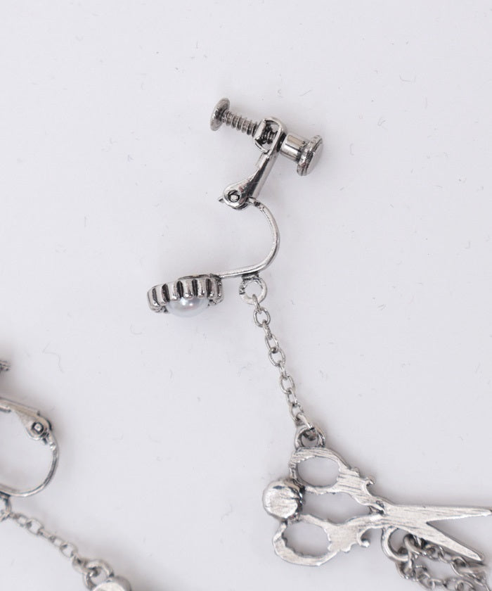 ハンドメイドアクセサリー af Sewing Motif Earrings – axes femme from JAPAN