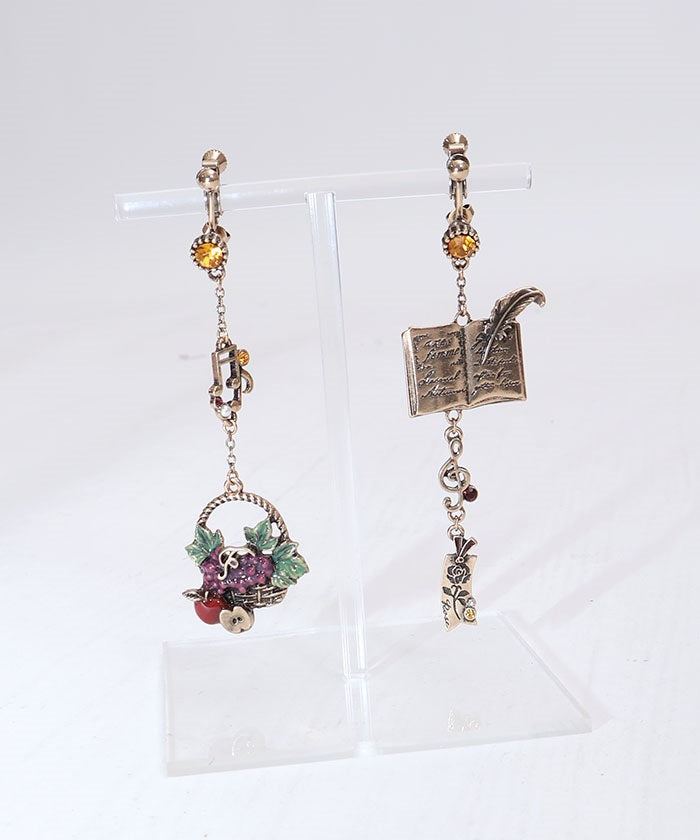 Seasonal Autumn Pierce Earrings – axes femme from JAPAN