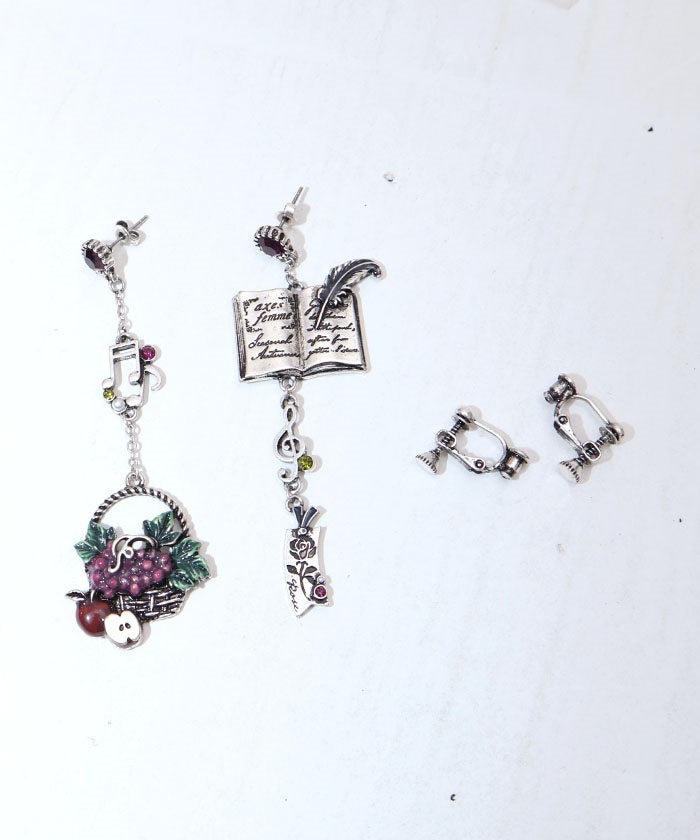 Seasonal Autumn Pierce Earrings – axes femme from JAPAN