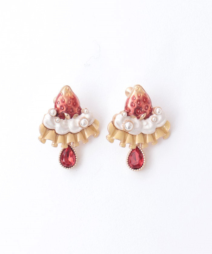 Gateau aux Fraises Earrings