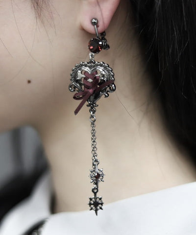 2-Way Lace-Up Pierce Earrings