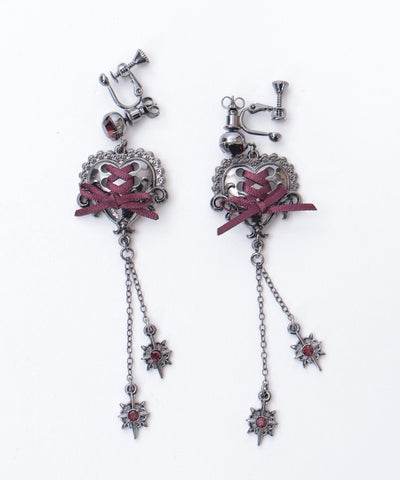 2-Way Lace-Up Pierce Earrings