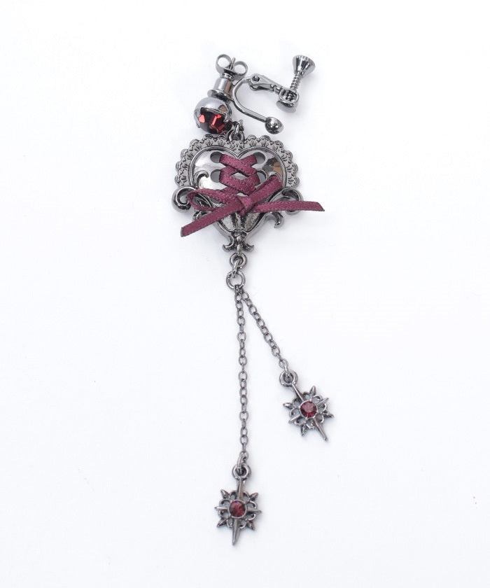 2-Way Lace-Up Pierce Earrings