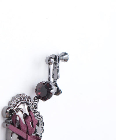 2-Way Lace-Up Pierce Earrings