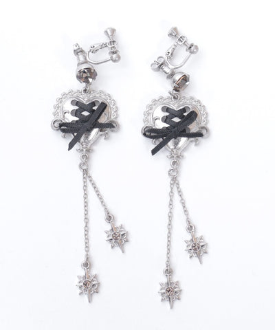 2-Way Lace-Up Pierce Earrings