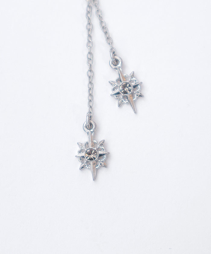 2-Way Lace-Up Pierce Earrings