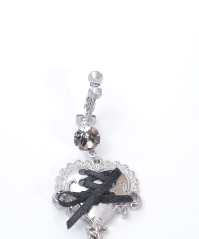 2-Way Lace-Up Pierce Earrings