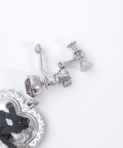 2-Way Lace-Up Pierce Earrings