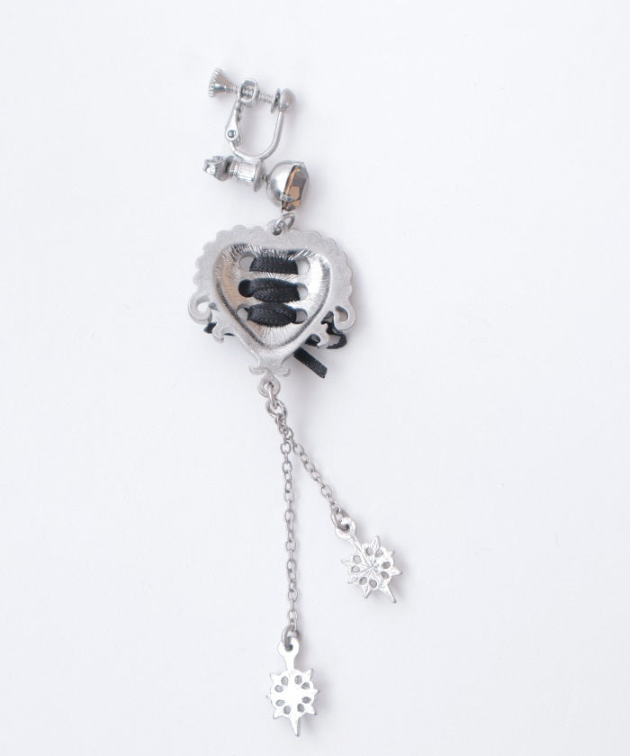 2-Way Lace-Up Pierce Earrings