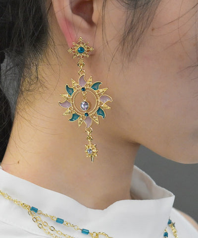 Arabian 2-Way Pierce Earrings
