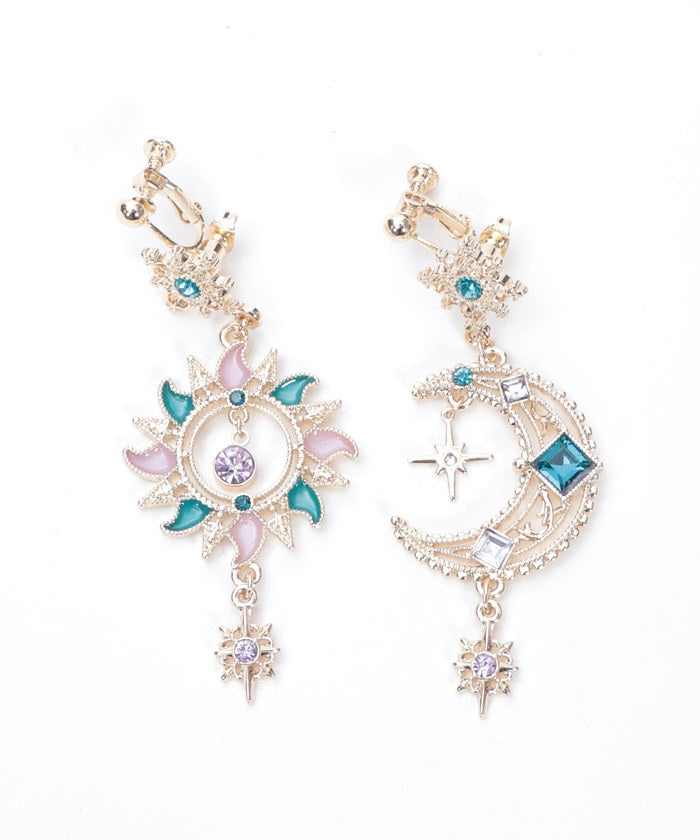 Arabian 2-Way Pierce Earrings