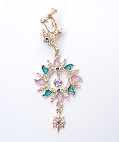 Arabian 2-Way Pierce Earrings