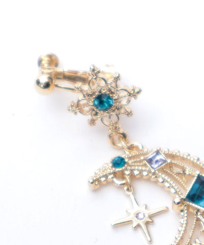 Arabian 2-Way Pierce Earrings
