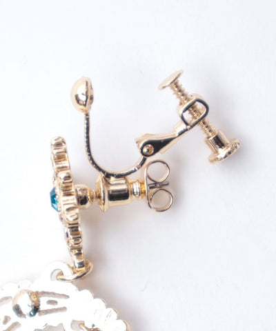 Arabian 2-Way Pierce Earrings