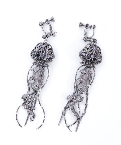 Drifting Jellyfish 2-Way Pierce Earrings