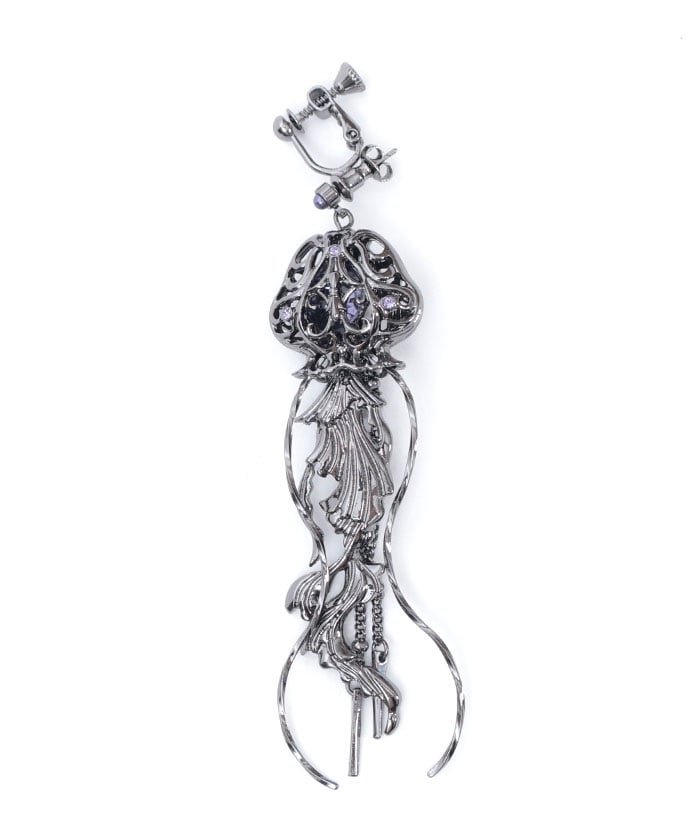 Drifting Jellyfish 2-Way Pierce Earrings