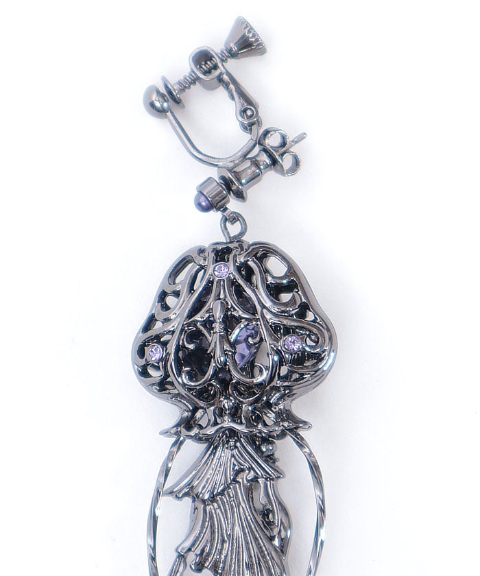 Drifting Jellyfish 2-Way Pierce Earrings