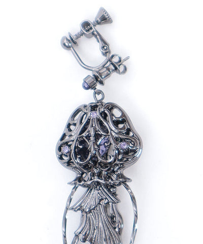 Drifting Jellyfish 2-Way Pierce Earrings