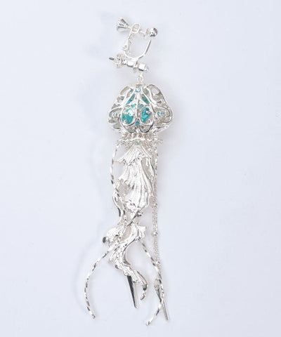 Drifting Jellyfish 2-Way Pierce Earrings