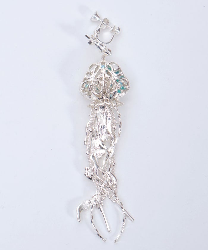 Drifting Jellyfish 2-Way Pierce Earrings