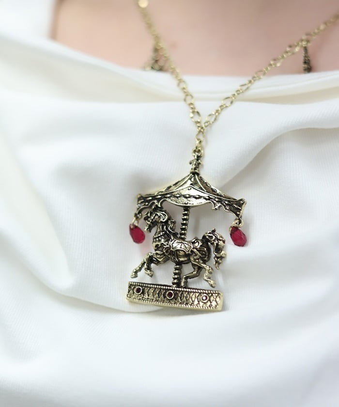 Carousel Necklace – axes femme from JAPAN